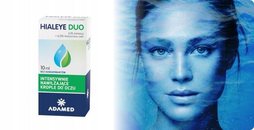 Hialeye Duo krople do oczu + Potazek potas magnez na Arena.pl