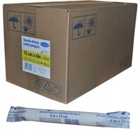 BANDAŻ OPATRUNKOWY OPASKA DZIANA PODTRZYMUJĄCA 15CM X 4M 100 sztuk