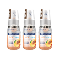 3x OSHEE DROP IN ZERO Hydrokoncentrat Napoju Herbata Witaminowa Brzoskwinia