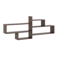 Nowoczesna półka na ścianę, regał wiszący, 170x18x68, mat | TYLETEGOTU