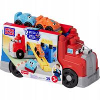 MEGA BLOKS BUILD&RIG RACE CIĘŻARÓWKA + AUTKA