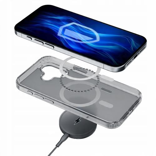 Etui z MagSafe na Apple iPhone 16 - 3mk Frosty MagCase White na Arena.pl