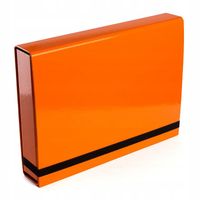 TECZKA BOX CARIBIC POMARAŃCZ A'7 341/16 5CM 1168
