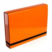 TECZKA BOX CARIBIC POMARAŃCZ A'7 341/16 5CM 1168