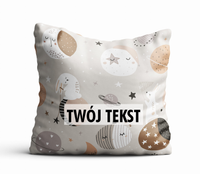 Poduszka DZIECIĘCA z Twoim napisem PD63 księżyc
