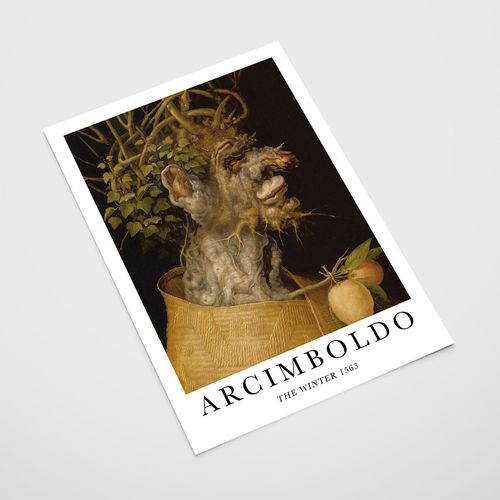 Plakat giuseppe archimboldo the winter 50x70 cm na Arena.pl