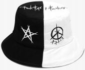 BUCKET HAT KAPELUSZ czapka dwustronna RYBACKI lato  KR7_AAA