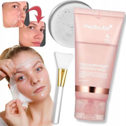 Medicube Kolagenowa Maska Owijająca na Noc Intensywnie Nawilżające 75 Ml na Arena.pl