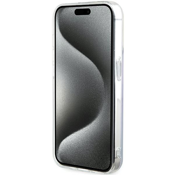 Etui Guess do iPhone 15 Pro, Fioletowy, MagSafe zdjęcie 5