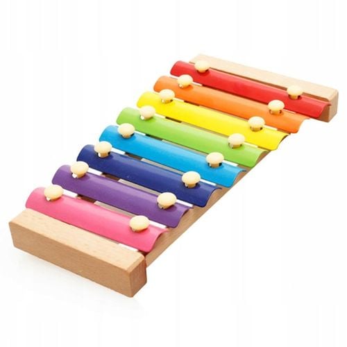 DREWNIANY ZESTAW INSTRUMENTY DLA DZIECI EDUKACYJNE FLET CYMBAŁKI PREZENT na Arena.pl