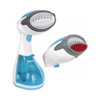 Parownica do ubrań MPM MZP-01 1200W Stalowa stopa 2 nakładki Obrotowy kabel