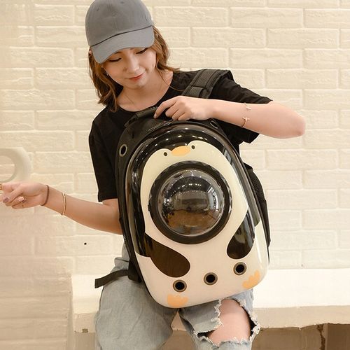 Plecak do transportu ZWIERZĄT KOTÓW Transporter KOSMICZNY XL BIAŁY PINGWIN na Arena.pl