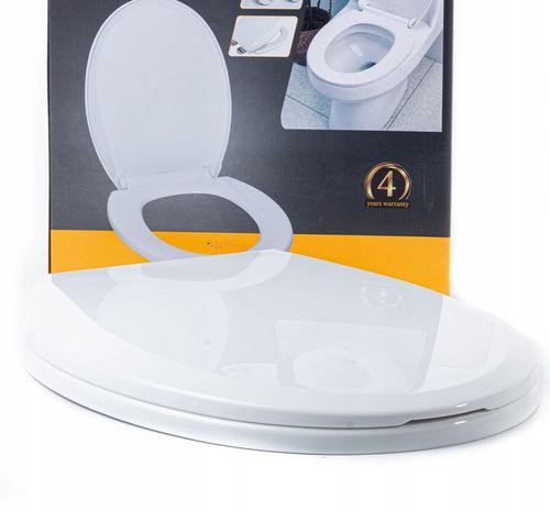 DESKA WC SEDESOWA WOLNOOPADAJĄCA WYPINANA KLOZETOWA UNIWERSALNA RDW-01 na Arena.pl