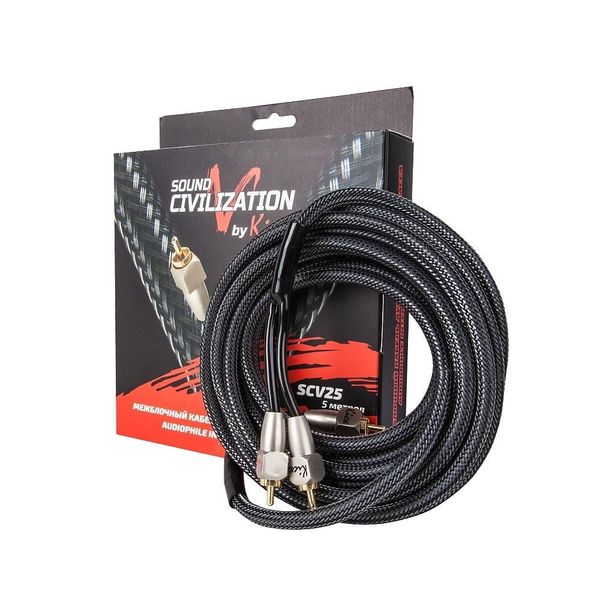 KABEL RCA KICX SCV25 INTERKONEKT zdjęcie 1