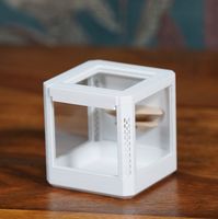 Terrarium szklane -6,5 x 6,5 x 6,5 dla pająka, modliszki, skakuna