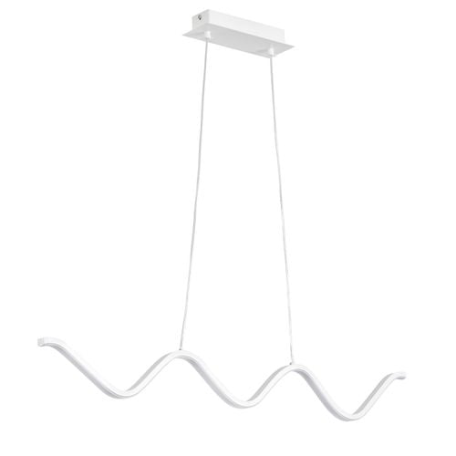 Lampa wisząca ZIGZAG LED biała 90 cm na Arena.pl