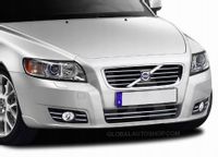 Volvo V50 - Chromowane Listwy Grill Atrapy Zderzaka Tuning
