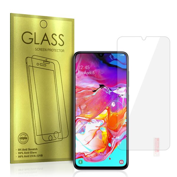 Hartowane szkło Gold do SAMSUNG GALAXY A70 zdjęcie 1