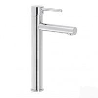 Bateria umywalkowa stojąca chrom wysoka z długą wylewką - Yoka
