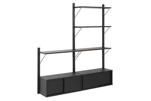 System ścienny Declan Czarny na Arena.pl