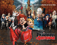 Puzzle Pan Peabody i Sherman