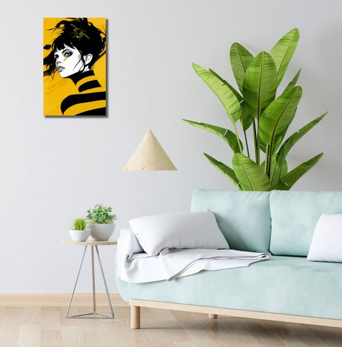 Obraz 30x50cm Żółty Wdzięk na Arena.pl