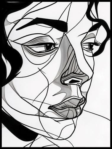 Plakat 60x80cm Portret Kobiecy na Arena.pl