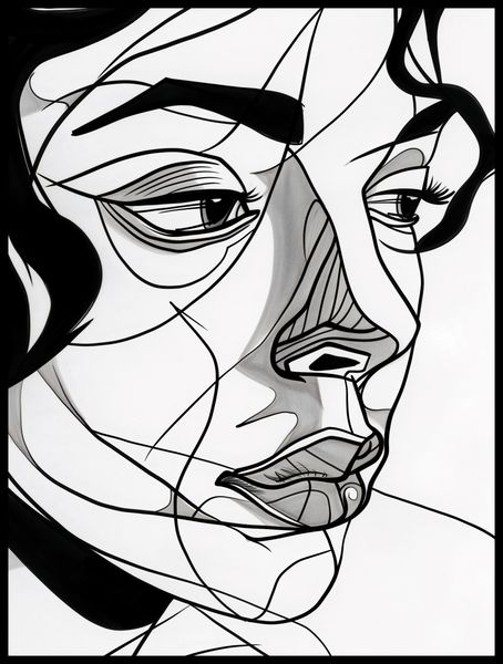 Plakat 60x80cm Portret Kobiecy zdjęcie 2