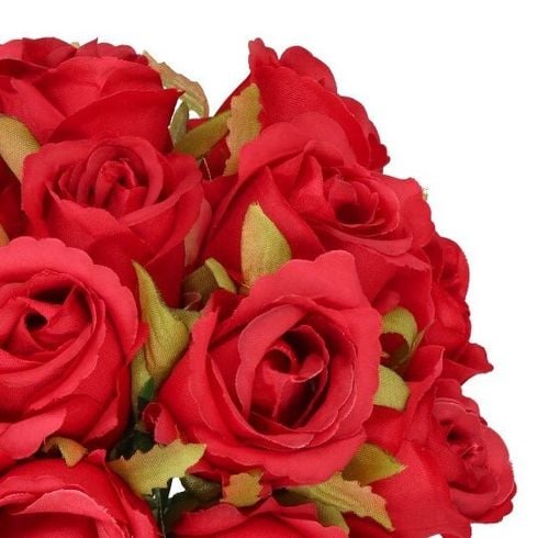SZTUCZNE KWIATY RÓŻA RÓŻE SYLIKONOWE KWIATY GUMOWE na Arena.pl