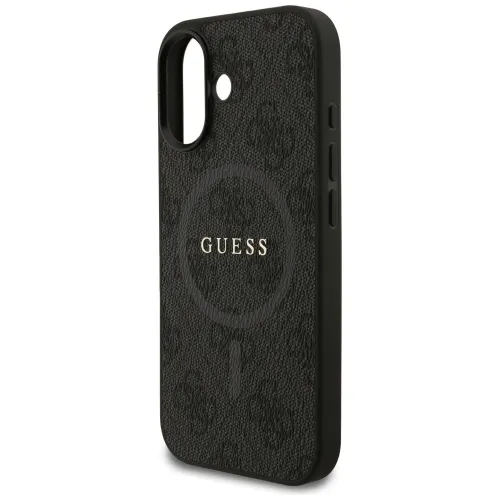 etui guess 4g ring classic logo magsafe  do iphone 17 - czarne na Arena.pl