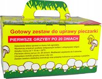 Grzyby w Domu Ogrodzie PIECZARKA BIAŁA Grzybnia Podłoże 5kg