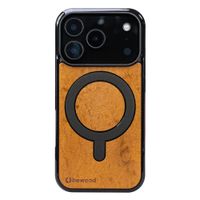 drewniane etui bewood do iphone 17 pro imbuia z magsafe