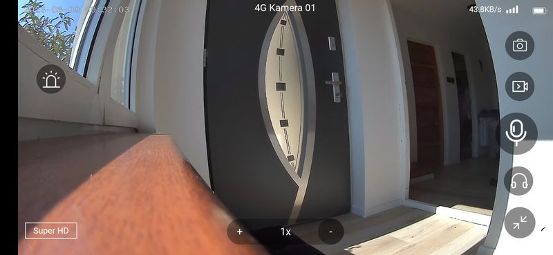 Kamera 4G na SIM microSD WIFI uchwyt