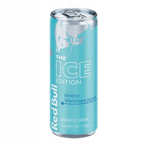 Red Bull Napój energetyczny Ice Edition waniliowa jagoda 24x250ml puszka na Arena.pl