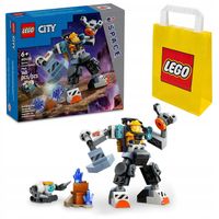 KLOCKI LEGO CITY 60428 KOSMICZNY MECH FIGURKI PREZENT DLA DZIECKA + TORBA