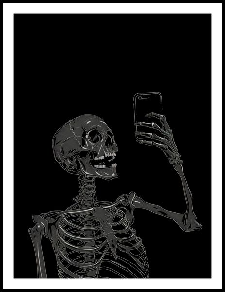 Plakat 60x80cm Selfie Poza Czasem zdjęcie 3