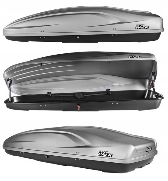 BOX DACHOWY INTER PACK STELLA 480 SREBRNY KEVLAR zdjęcie 1