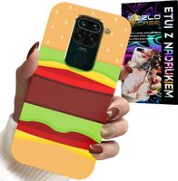 ETUI DO XIAOMI NOTE 9 - CASE BURGER CHEESEBURGER OBUDOWA PREZENT