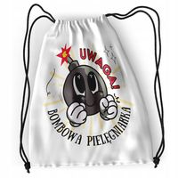 Plecak Pielęgniarki Sportowy Szkolny Worek Torba Z Nadrukiem Ze Zdjęciem