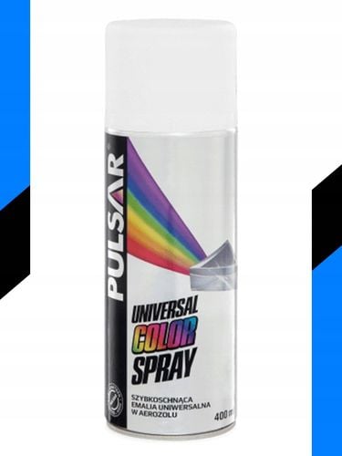 EMALIA LAKIER SPRAY RAL 0000 PULSAR BEZBARWNA POŁYSK 400 ml na Arena.pl
