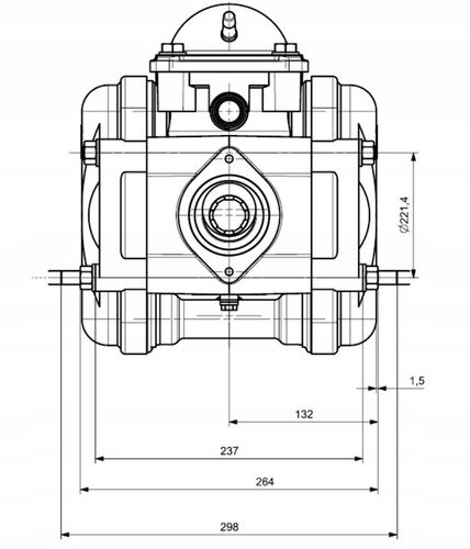 Pompa opryskiwacza przeponowa P-100 Agroplast 120 l/min na Arena.pl