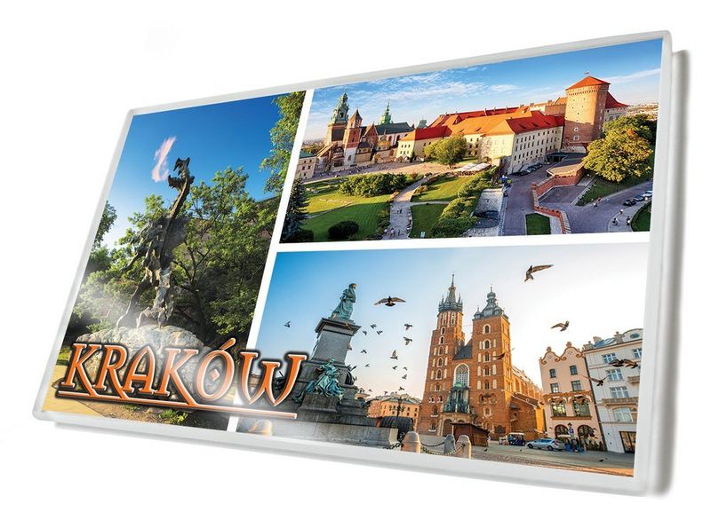 Kraków smok - magnes szklany zdjęcie 2