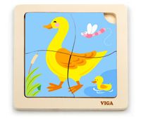 Viga 51314 Puzzle na podkładce - Kaczuszka