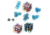 DLA DZIECI KLOCKI LOGICZNE PUZZLE UKŁADANKA 1SZT
