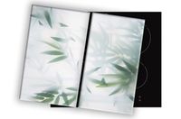 SZKLANA DESKA NA KUCHENKĘ 2x30x52 076C MGŁA