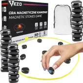 Vezo magnetyczne kamienie kamyczki gra strategiczna zręcznościowa 30 szt