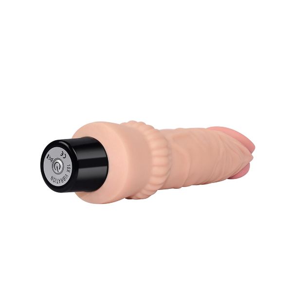 7.8"" REAL SOFTEE Vibrating Dildo zdjęcie 3