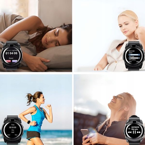 SMARTWATCH V8 ZEGAREK SMART WATCH PL KARTA SIM SD zdjęcie 6