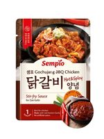 Sos gochujang gotowy o smaku bbq do kurczaka ostry koreański z papryki sempio 90g
