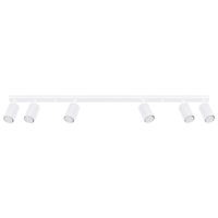 Plafon KARBON 6L biały